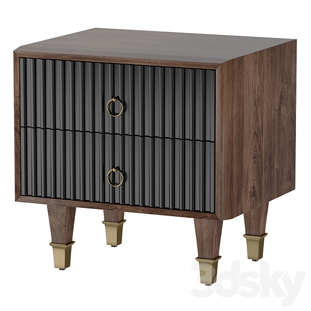 bedside table 3DSMax File - thumbnail 1