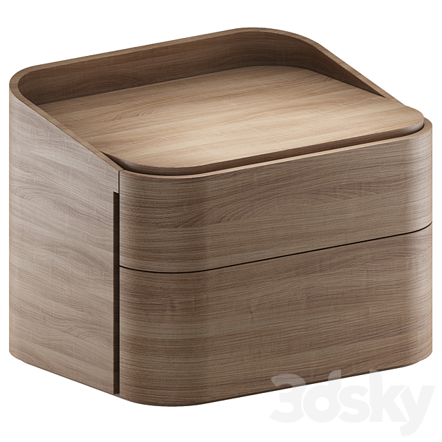 Bedside table Babila 3DSMax File - thumbnail 1