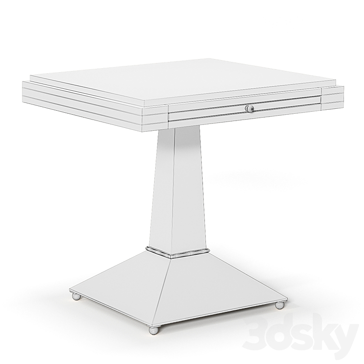 Bedside table Back To Square One Caracole 3DS Max - thumbnail 2