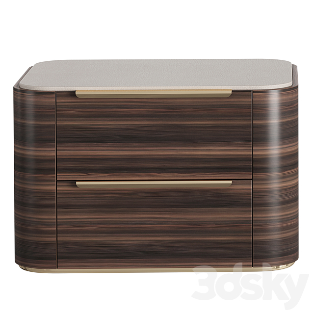 Bedside table BAMBOO II 3DSMax File - thumbnail 5