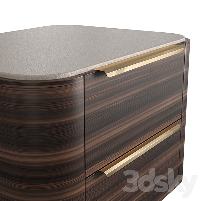 Bedside table BAMBOO II 3DSMax File - thumbnail 6