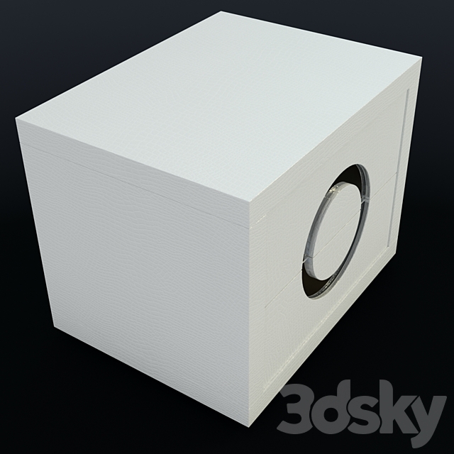 Bedside table factory A & X 3DSMax File - thumbnail 2