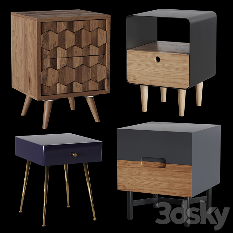 Bedside table Inmyroom Lora Topim Image Jimi 3DS Max - thumbnail 1