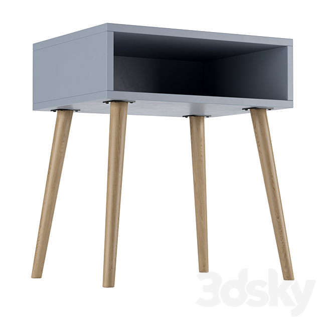 Bedside table Iwain 3DSMax File - thumbnail 5