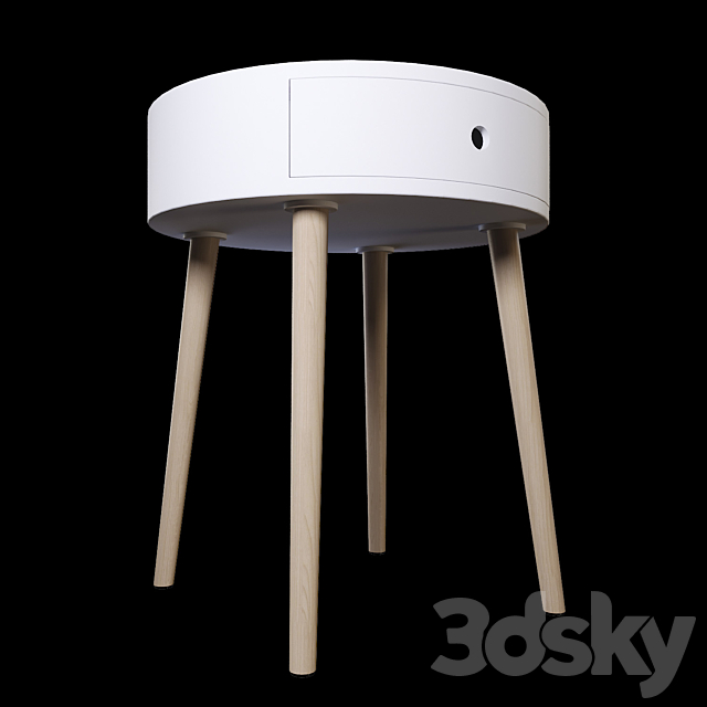 Bedside table LA REDOUTE SELISA 3DSMax File - thumbnail 2