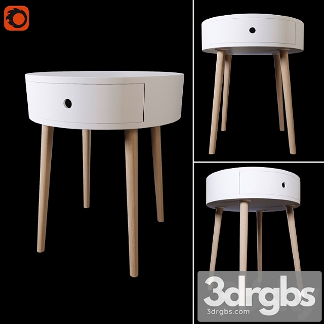 Bedside table la redoute selisa - thumbnail 1