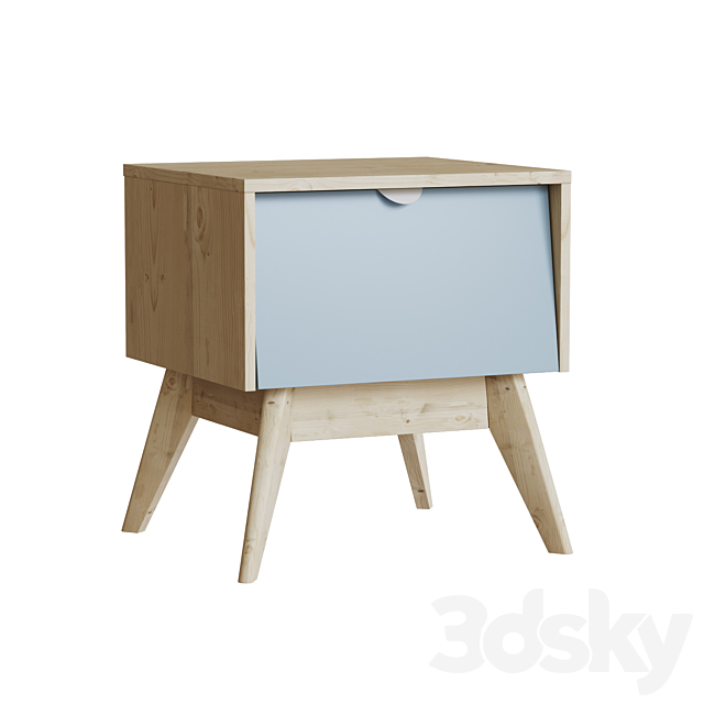 Bedside table Leslie (divan.ru) 3ds Max - thumbnail 2