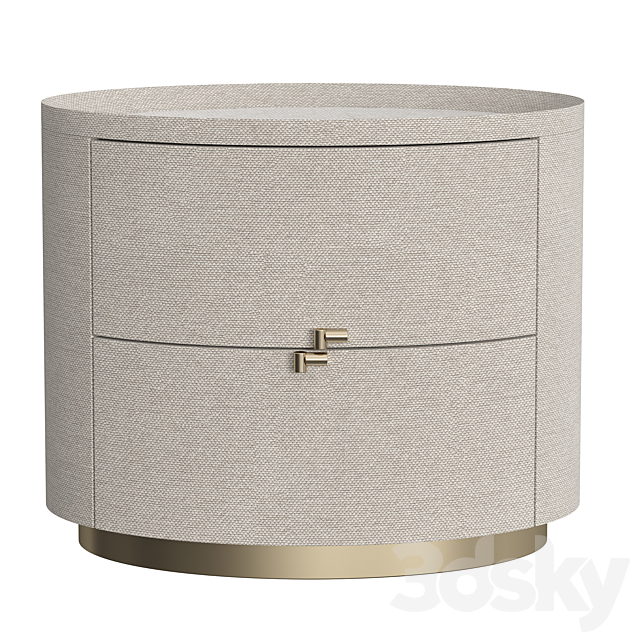 Bedside table MIRA 3ds Max - thumbnail 2