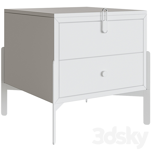 Bedside table ROLF BENZ 914 3DSMax File - thumbnail 2