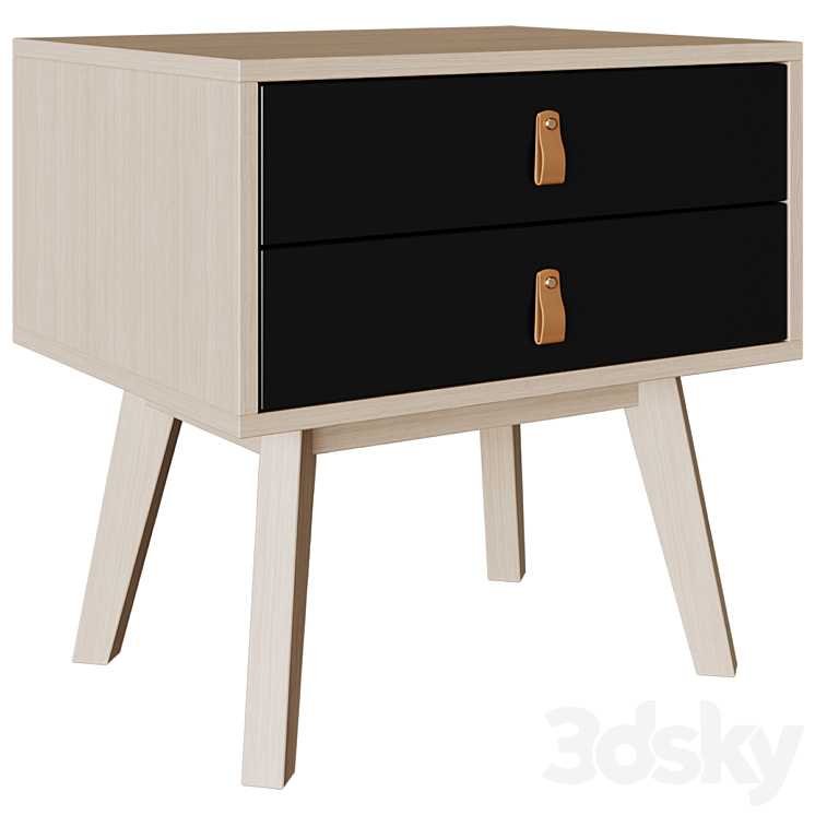 Bedside table Torshalla 3DS Max Model - thumbnail 1