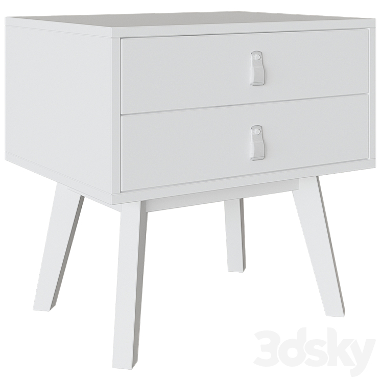 Bedside table Torshalla 3DS Max Model - thumbnail 2