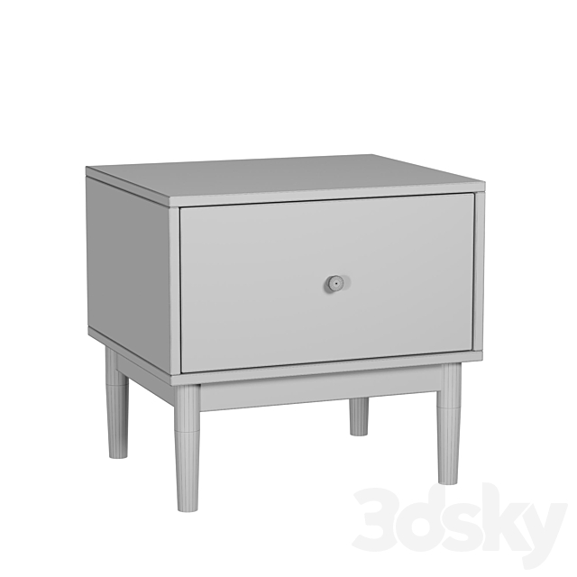 Bedside table Tyrone from Divan.ru 3DS Max Model - thumbnail 5