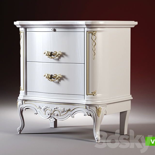 bedside tables 3DSMax File - thumbnail 1