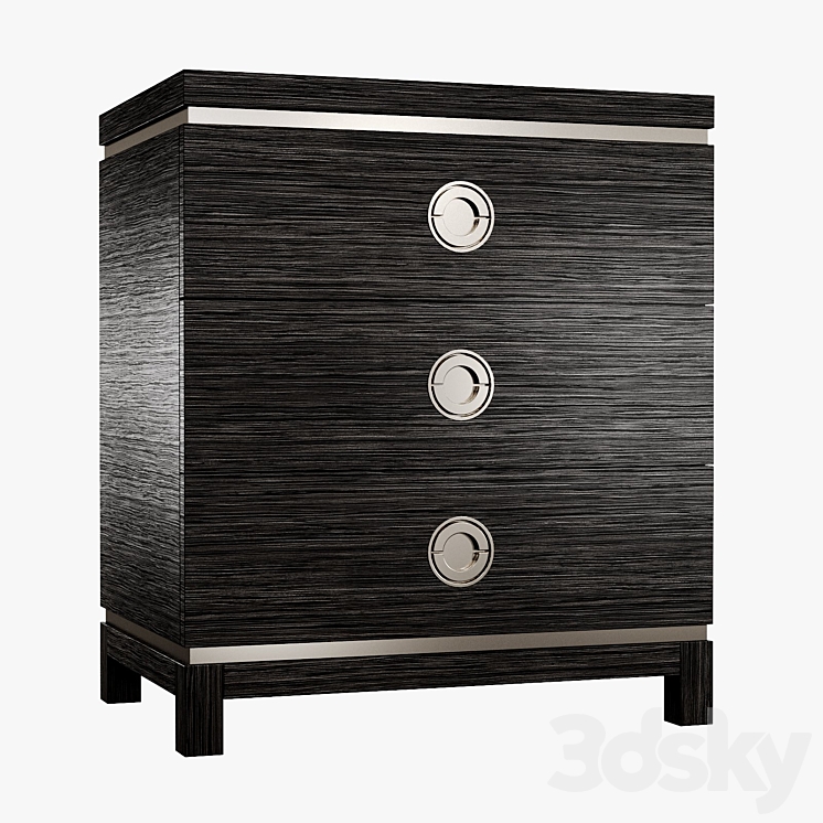 Bernhadrt – Decorage nightstand 3DS Max - thumbnail 1