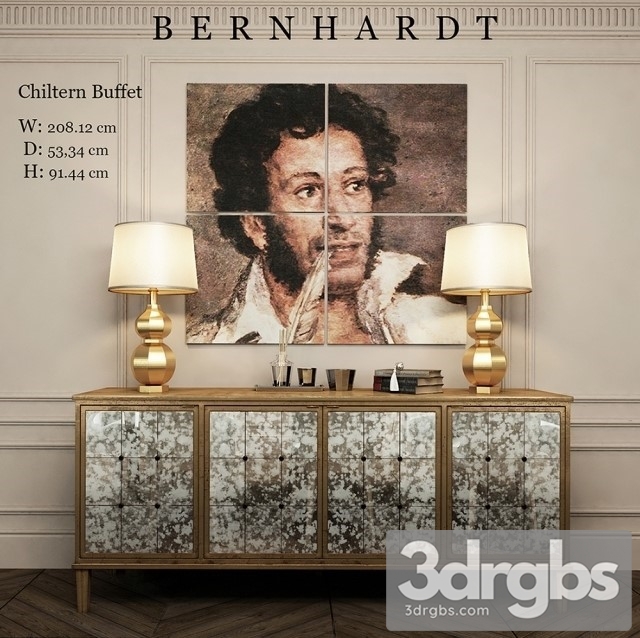 Bernhardt Chiltern Buffet 3dsmax Download - thumbnail 1