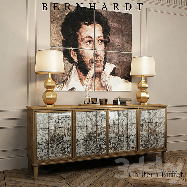 BERNHARDT Chiltern Buffet 3DSMax File - thumbnail 2