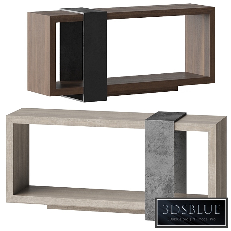 BERNHARDT Linea Console Table 3DS Max - thumbnail 3