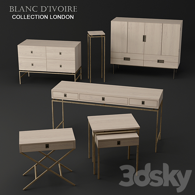 blanc d’ivoire – LONDON collection 3DSMax File - thumbnail 1