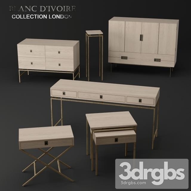 Blancdivoire London Collection 3dsmax Download - thumbnail 1