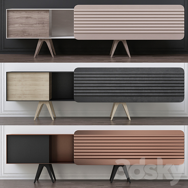 Bo-Em 003 B Sideboard Altitude 3DSMax File - thumbnail 1