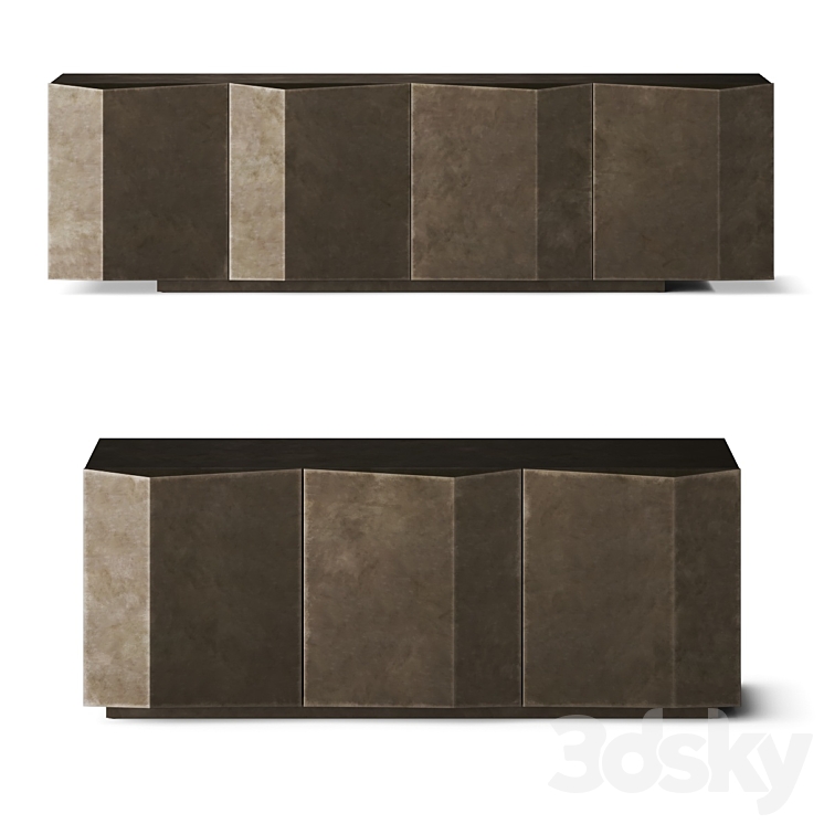 Bonaldo Bernois Sideboards 3DS Max Model - thumbnail 1