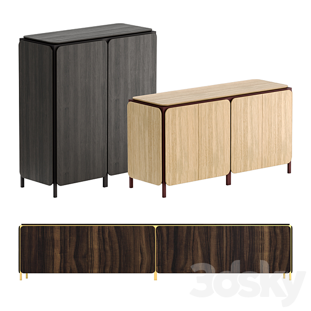 Bonaldo Frame Sideboard 3DSMax File - thumbnail 1