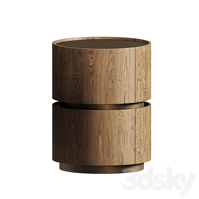 Bonaldo Moneypenny Bedside Tables 3ds Max - thumbnail 3