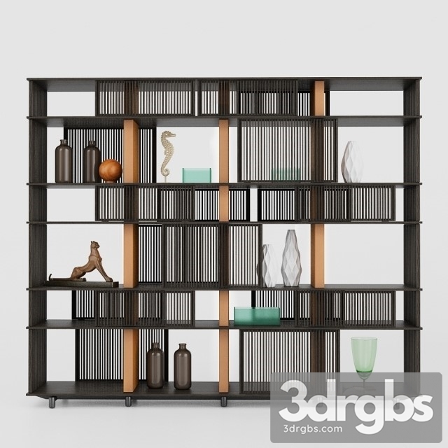 Bookcase Lloyd 3dsmax Download - thumbnail 1