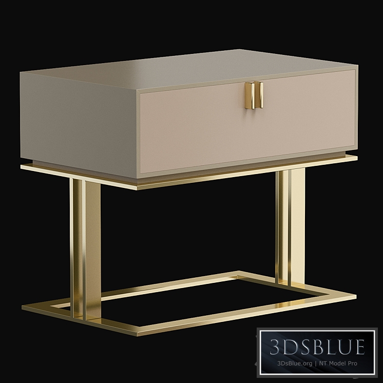 Brisbane Bedside Table Frato Interiors 3DS Max - thumbnail 3