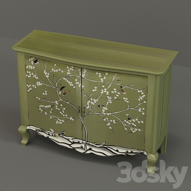 Buffet GREEN BIRDS 3DSMax File - thumbnail 1