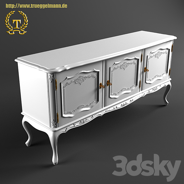 buffet I 3DS Max Model - thumbnail 1