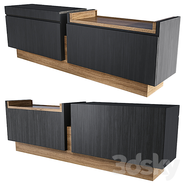 Buffet Ocara Fechado – Sideboard Console Table 3DSMax File - thumbnail 1