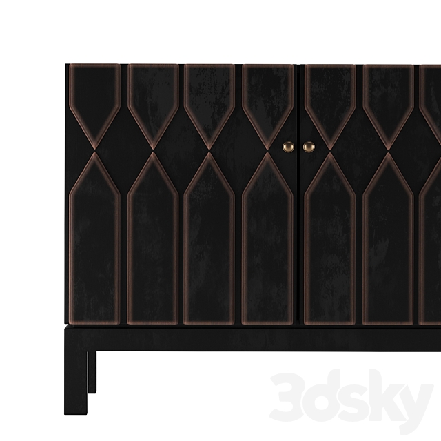 Burke Decor Anubis Sideboard 3DSMax File - thumbnail 2