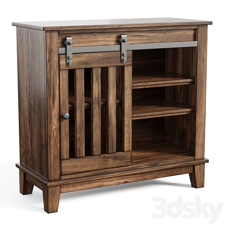 Byrd Accent Cabinet 3DS Max Model - thumbnail 1