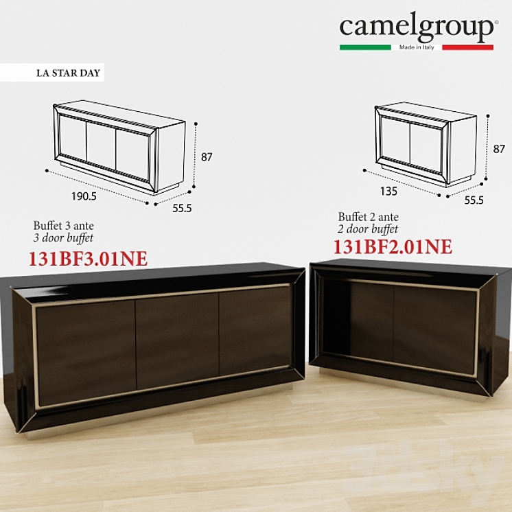 CAMELGROUP 131BF2.01NE+131BF3.01NE 3DS Max - thumbnail 1