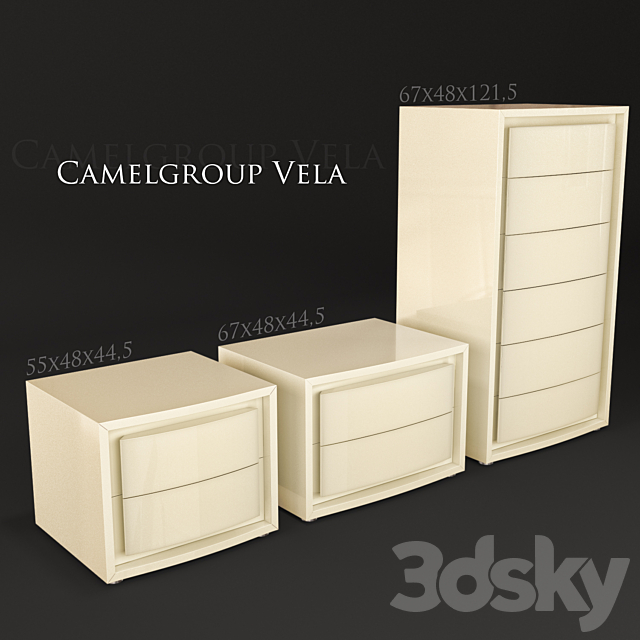 Camelgroup Komod tumba 3DSMax File - thumbnail 1