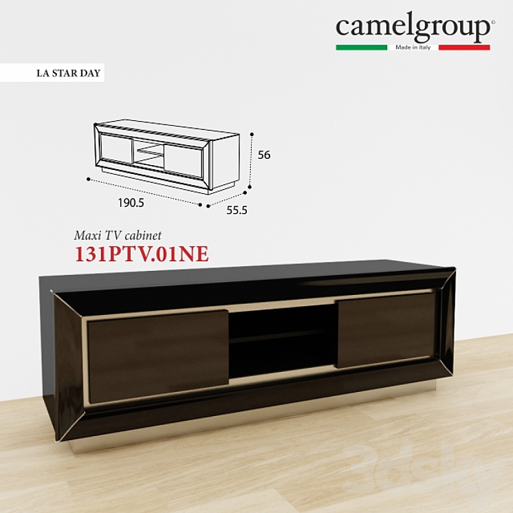 CAMELGROUP TV 131PTV 01NE. 3DS Max - thumbnail 1