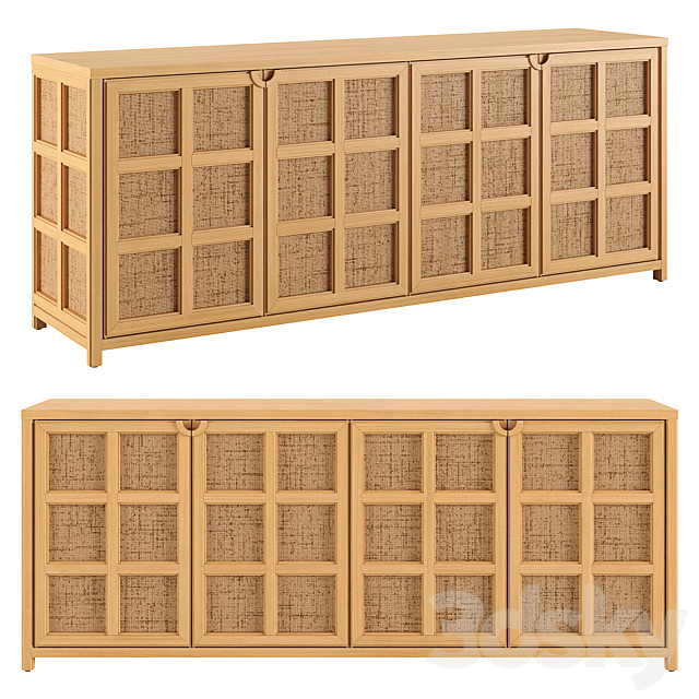 Campagna Storage Media Console 3ds Max - thumbnail 1