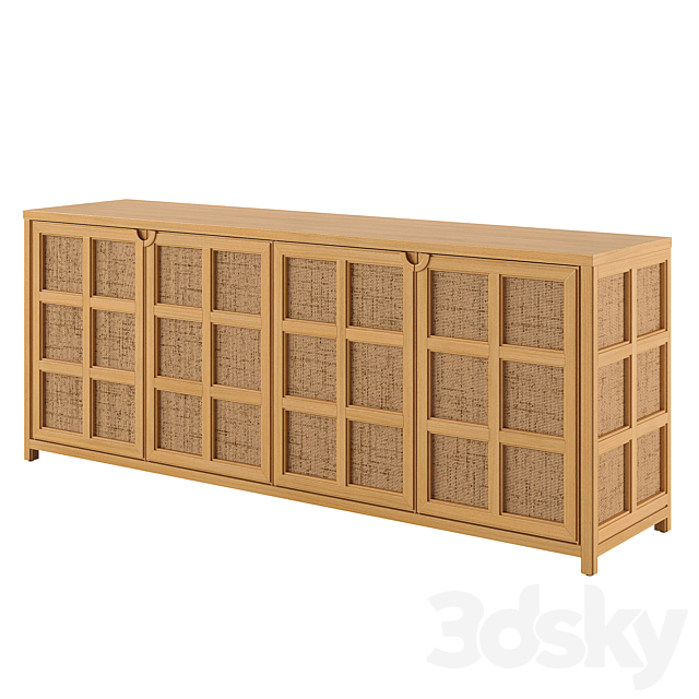 Campagna Storage Media Console 3ds Max - thumbnail 2