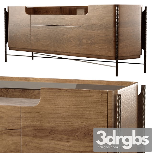 Cantori Shanghai Sideboard 3dsmax Download - thumbnail 1