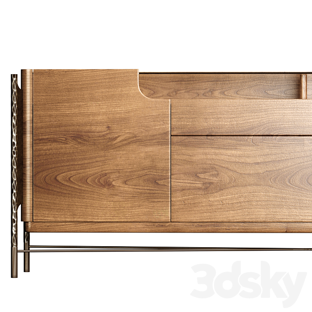 Cantori SHANGHAI sideboard 3DSMax File - thumbnail 4