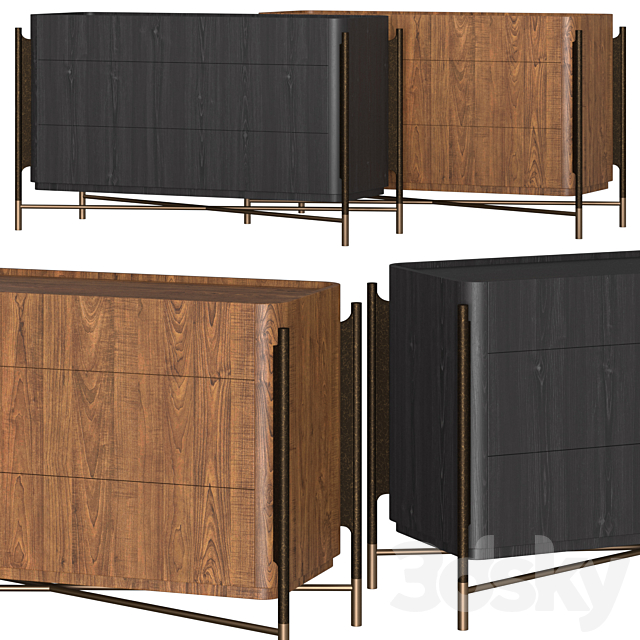 Cantori Shanghai Sideboards 3DSMax File - thumbnail 1