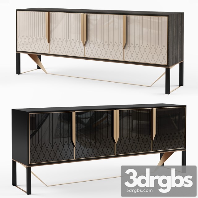 Capital collection prisma sideboard 2 3dsmax Download - thumbnail 1