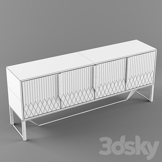 Capital Collection PRISMA Sideboard 3DSMax File - thumbnail 2