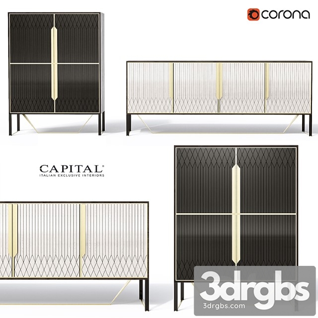 Capital prisma set 2 3dsmax Download - thumbnail 1