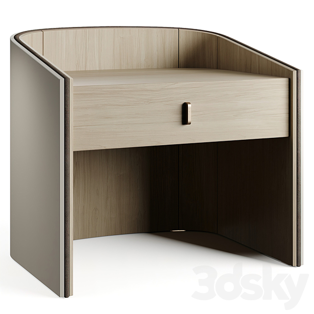 Casa Magna CORALINA II Bedside Table 3ds Max - thumbnail 2