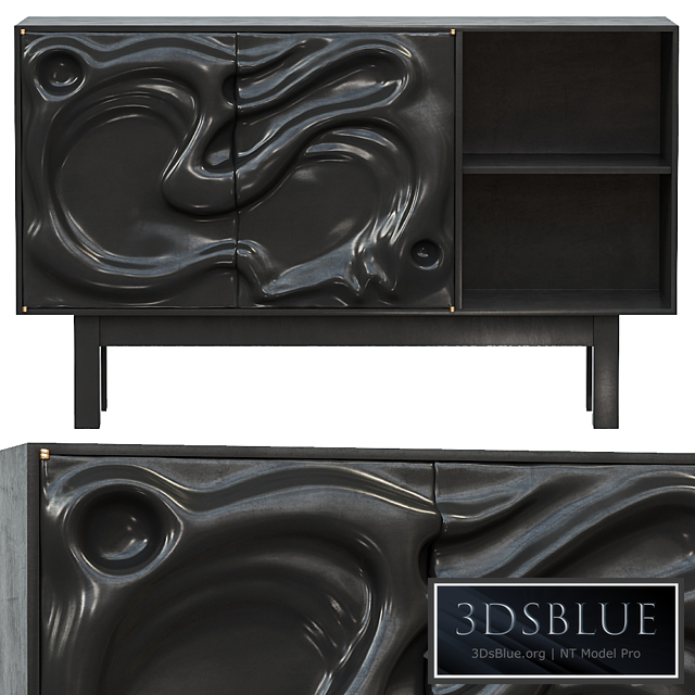 Casey Johnson Studio Sumi sideboard 3DS Max - thumbnail 3