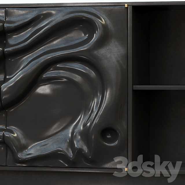 Casey Johnson Studio Sumi sideboard 3DSMax File - thumbnail 4