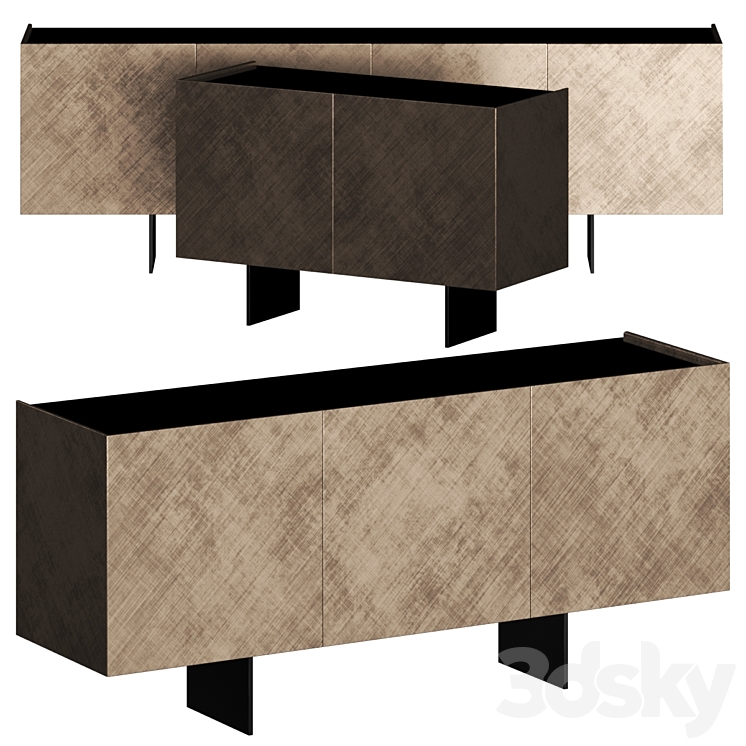 Cattelan Italia Arizona Sideboards 3DS Max - thumbnail 1