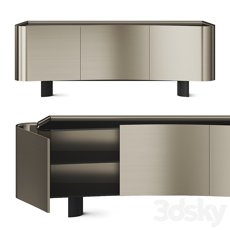 Cattelan Italia Blues Sideboard 3DS Max - thumbnail 1